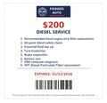 Diesel Service Coupon
