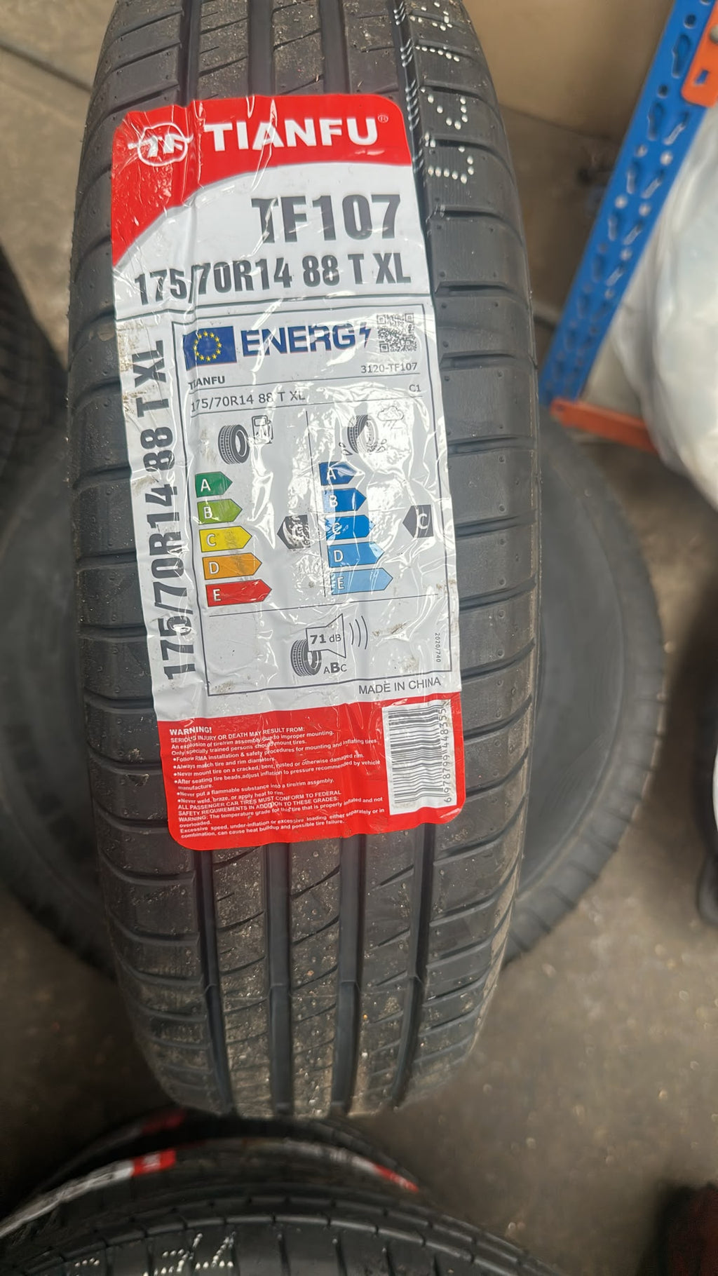 TIANFU 175/70R14 88T XL TF107