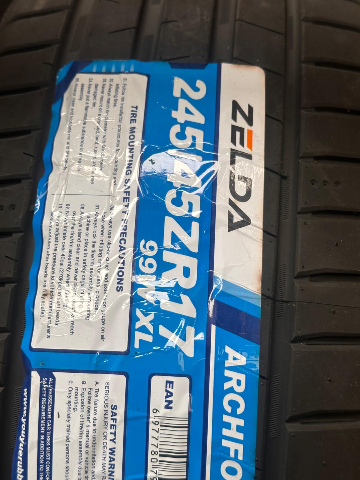 ZELDA 245/45R17 ARCHFORCE 99W XL