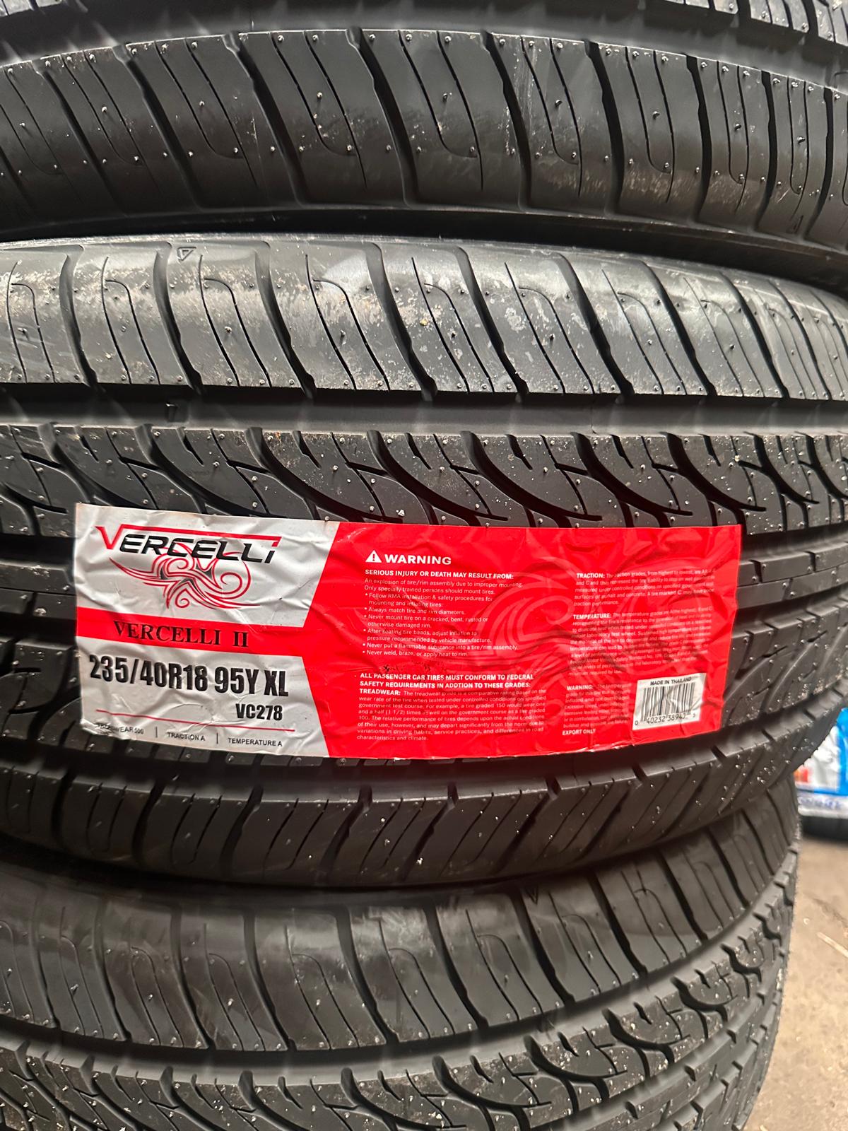VERCELLI 235/40R18 95Y XL VC278